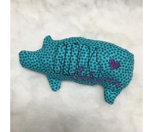 Stickserie ITH - Glücksschwein Schwein gefüllt